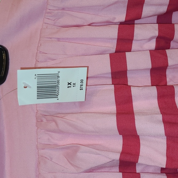 NWT - Disney Dress Shop Alice in Wonderland Mad Tea Party Pink TeaCup Skirt- 1X - Picture 3 of 8